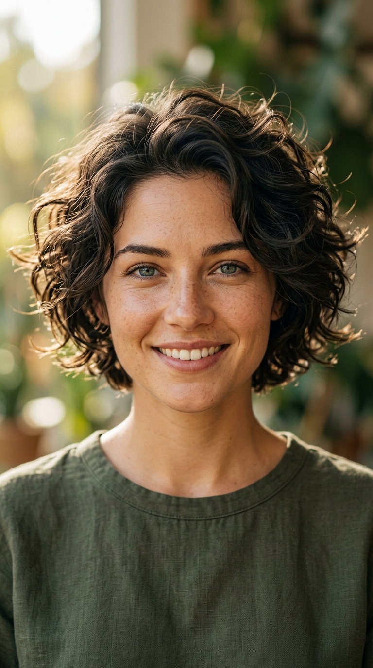 Tousled Ear-Length Crop