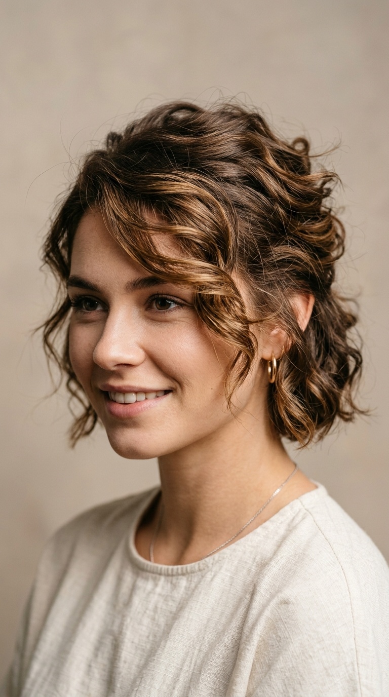 Tousled Pin-Up Curls