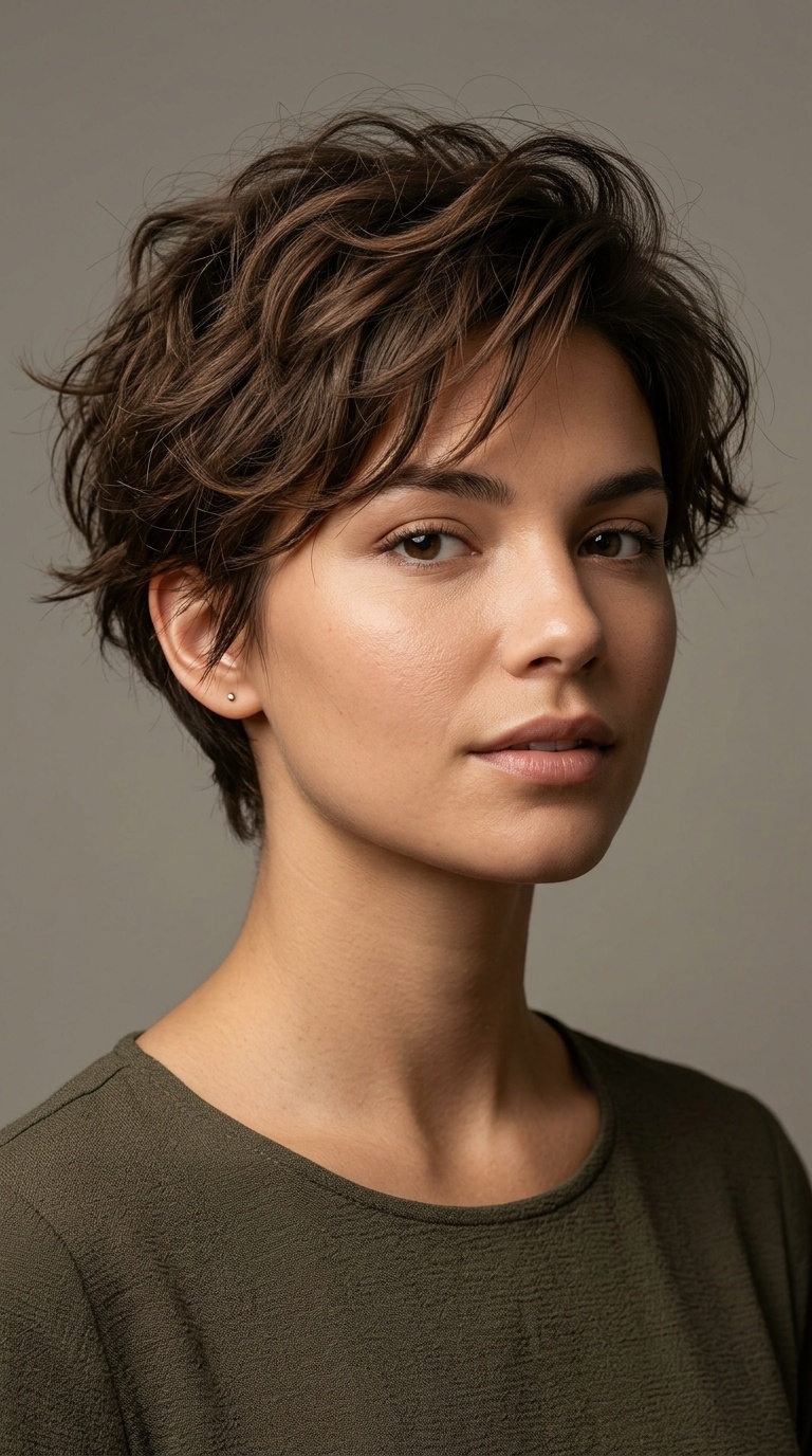 Tousled Pixie Cut