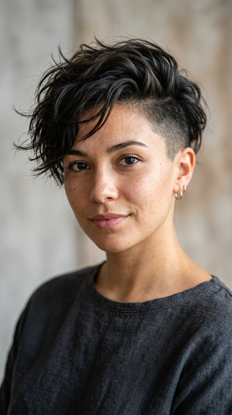 Tousled Undercut for Women