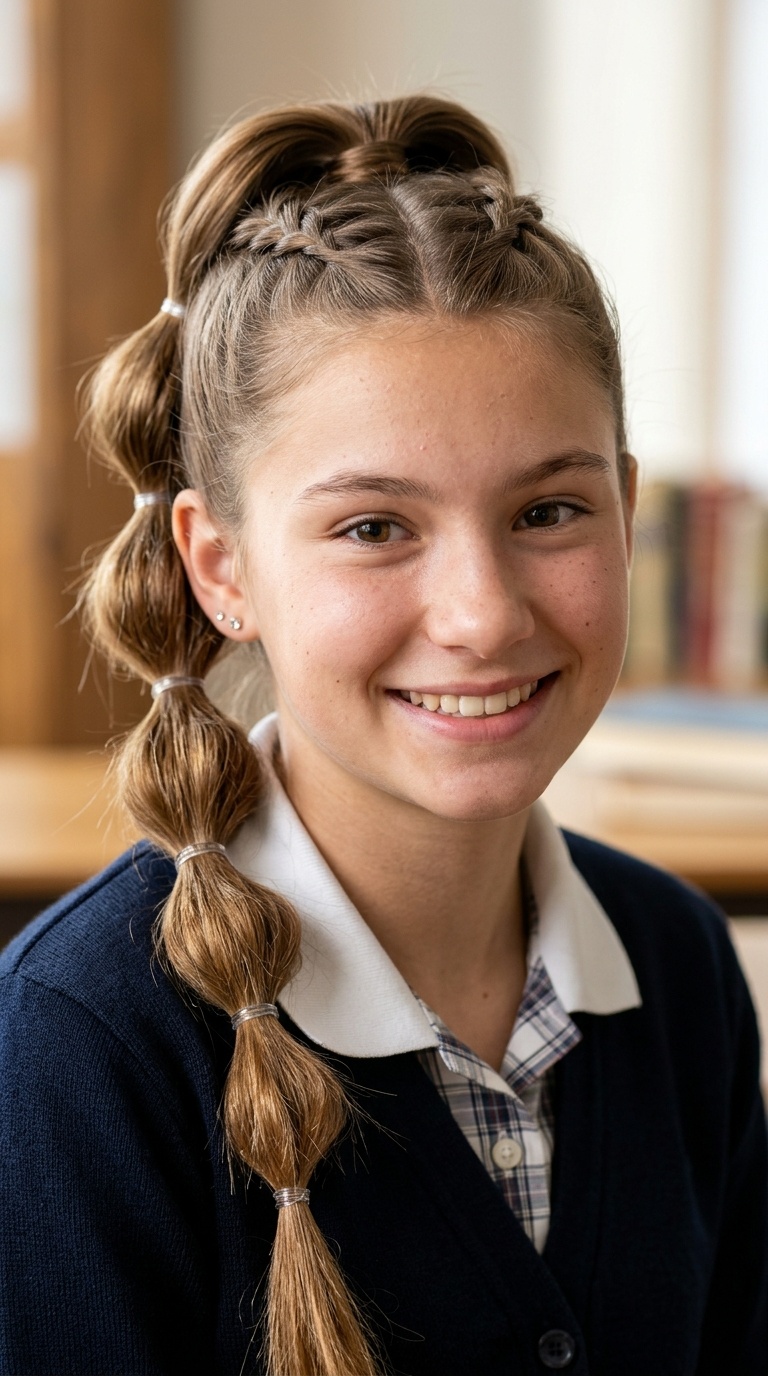 Trending Bubble Ponytail