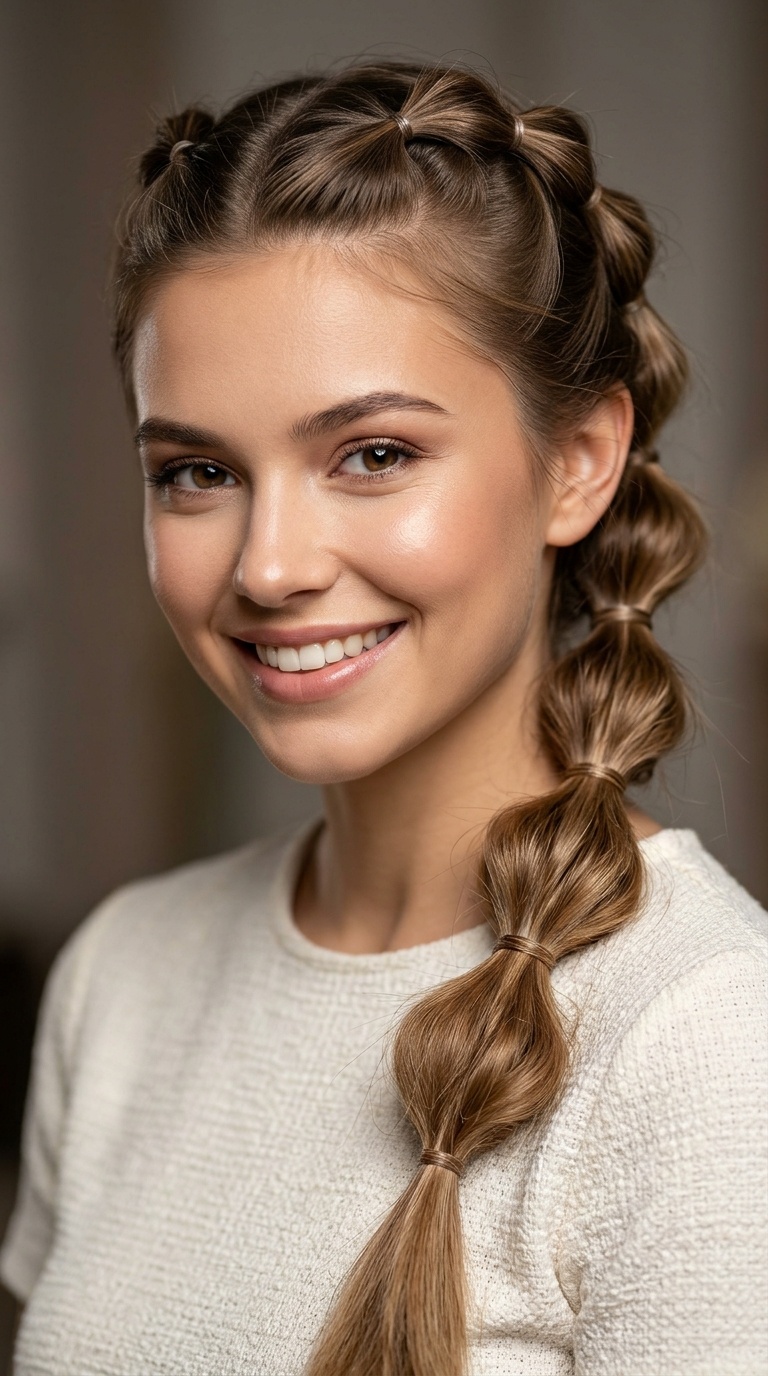 Trendy Bubble Braid