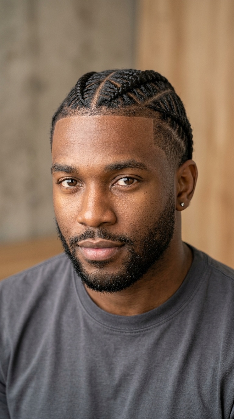 Triangle Parted Braids