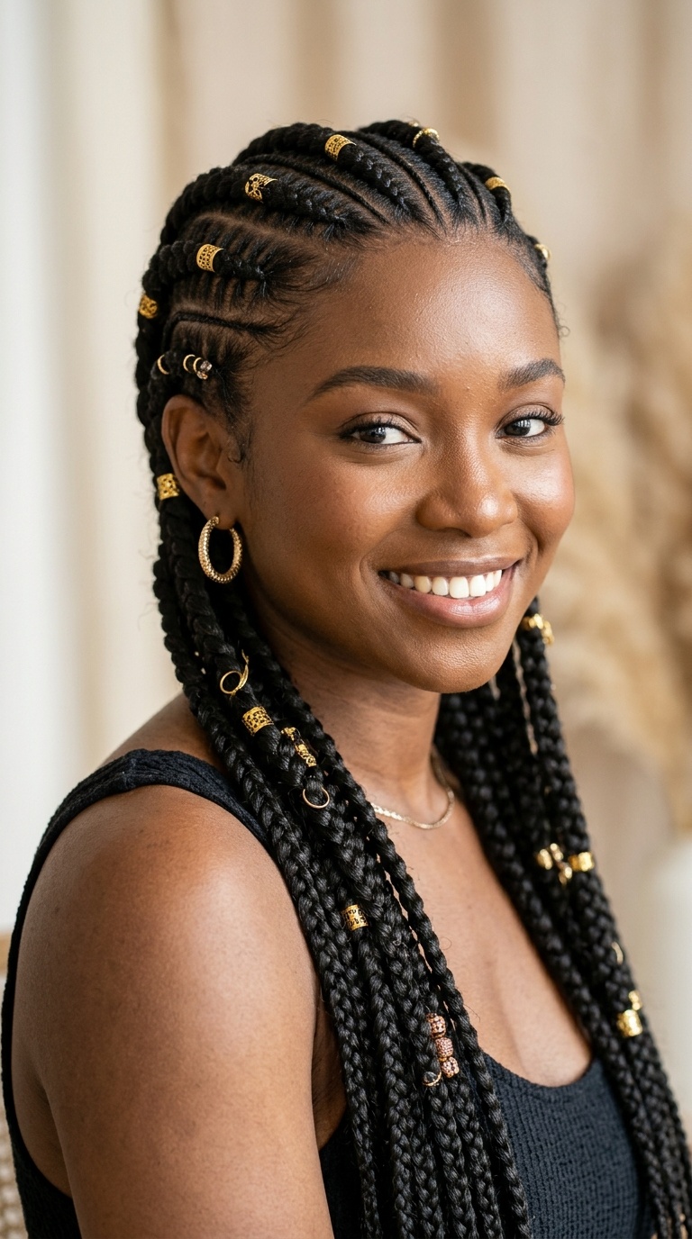 Tribal Feed-in Braids