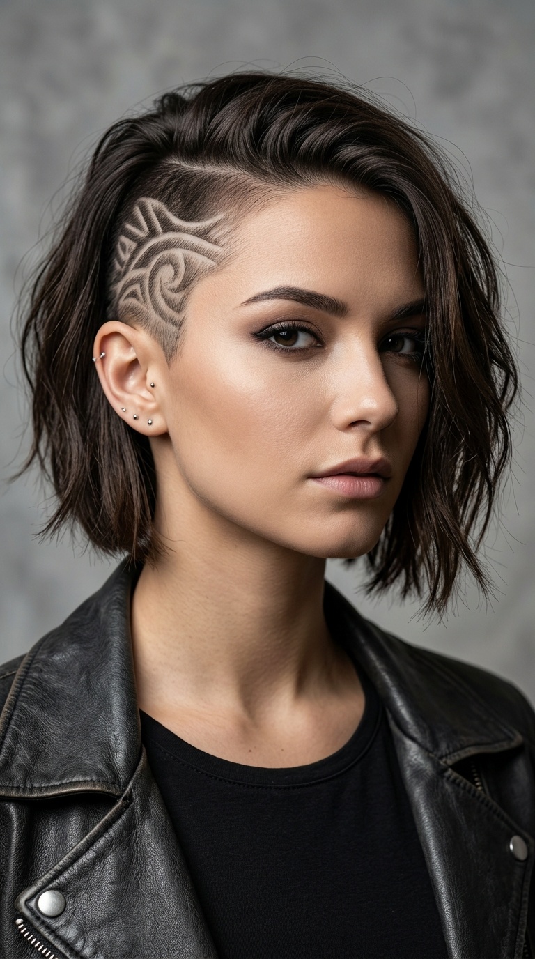 Tribal Pattern Undercut