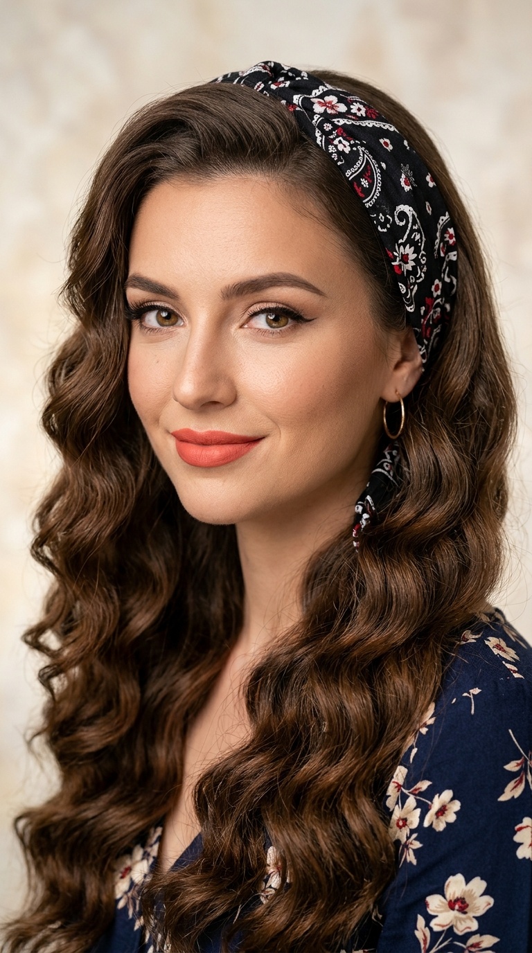 Triple Barrel Waves and Wide Headband