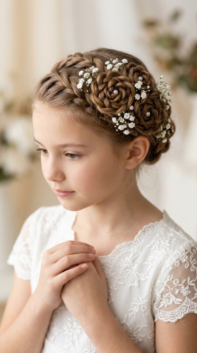 Triple Braided Flower