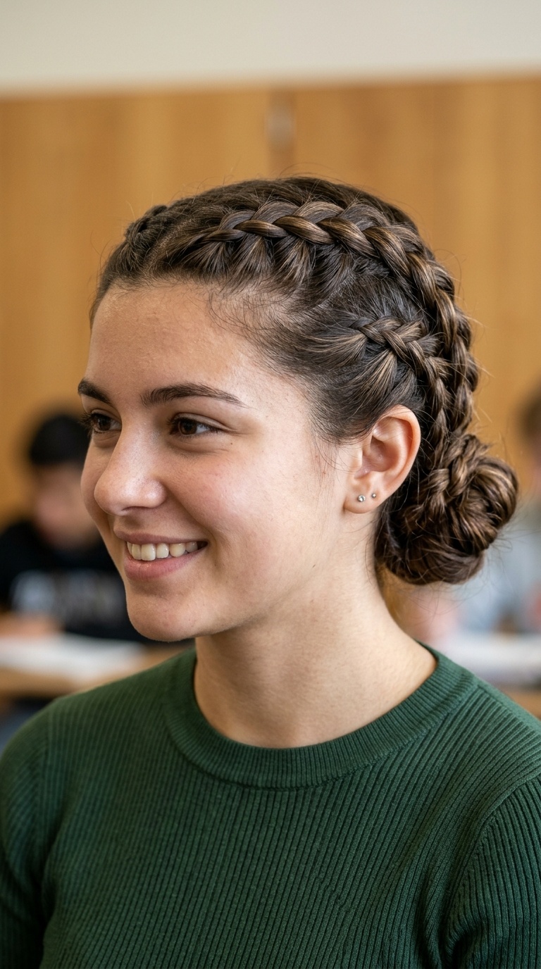 Triple Braided Updo