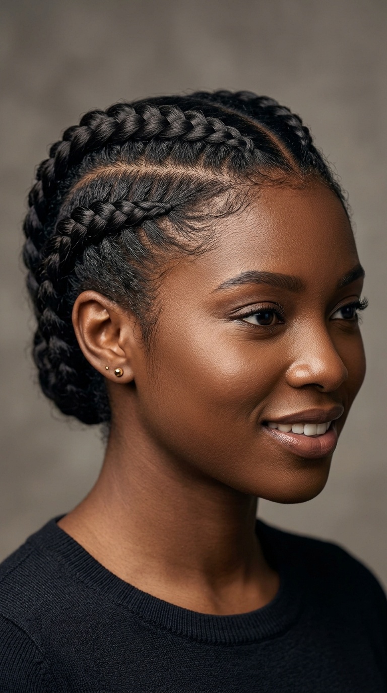 Triple Dutch Braid Rows