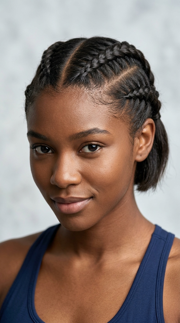 Triple French Braid Rows