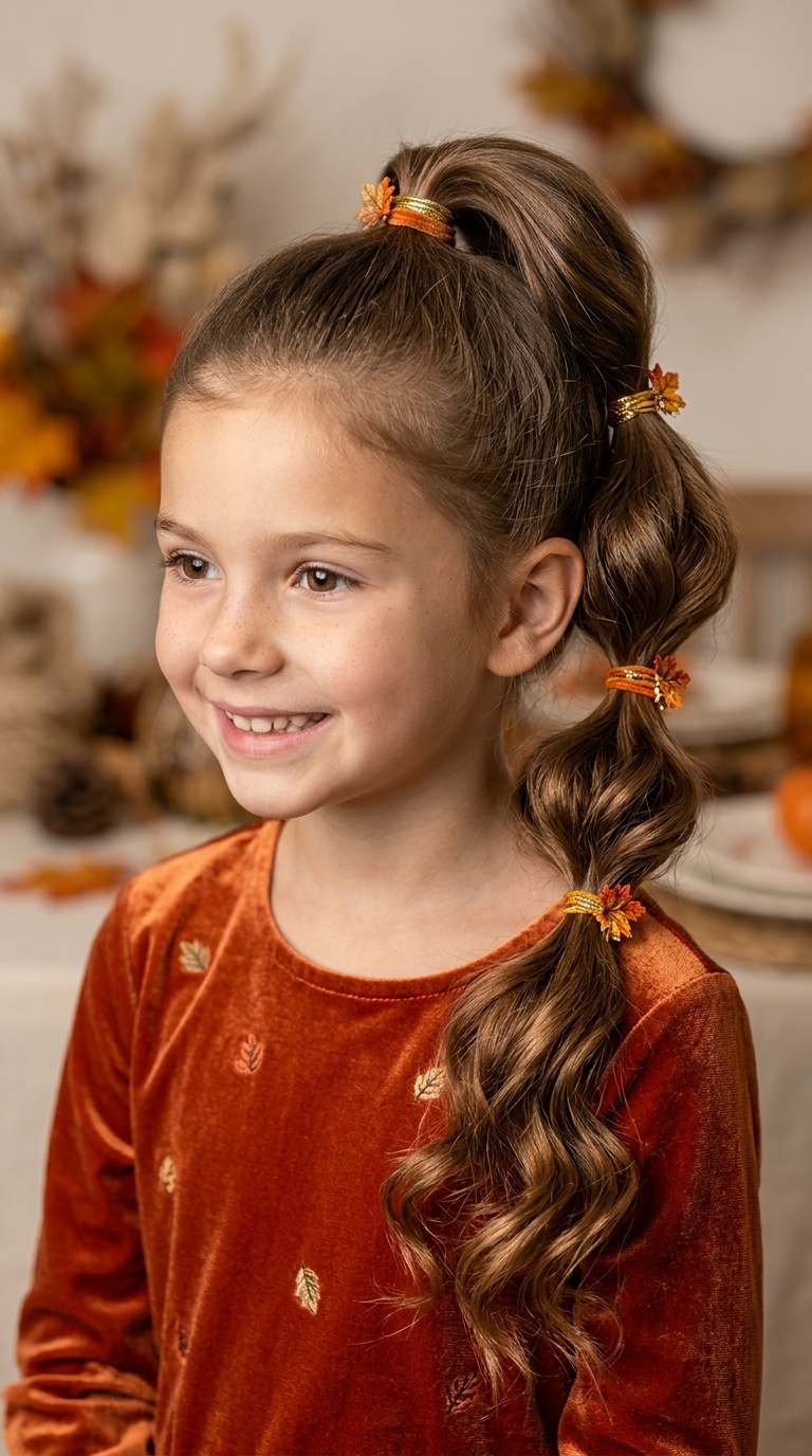 Triple Ponytail Cascade