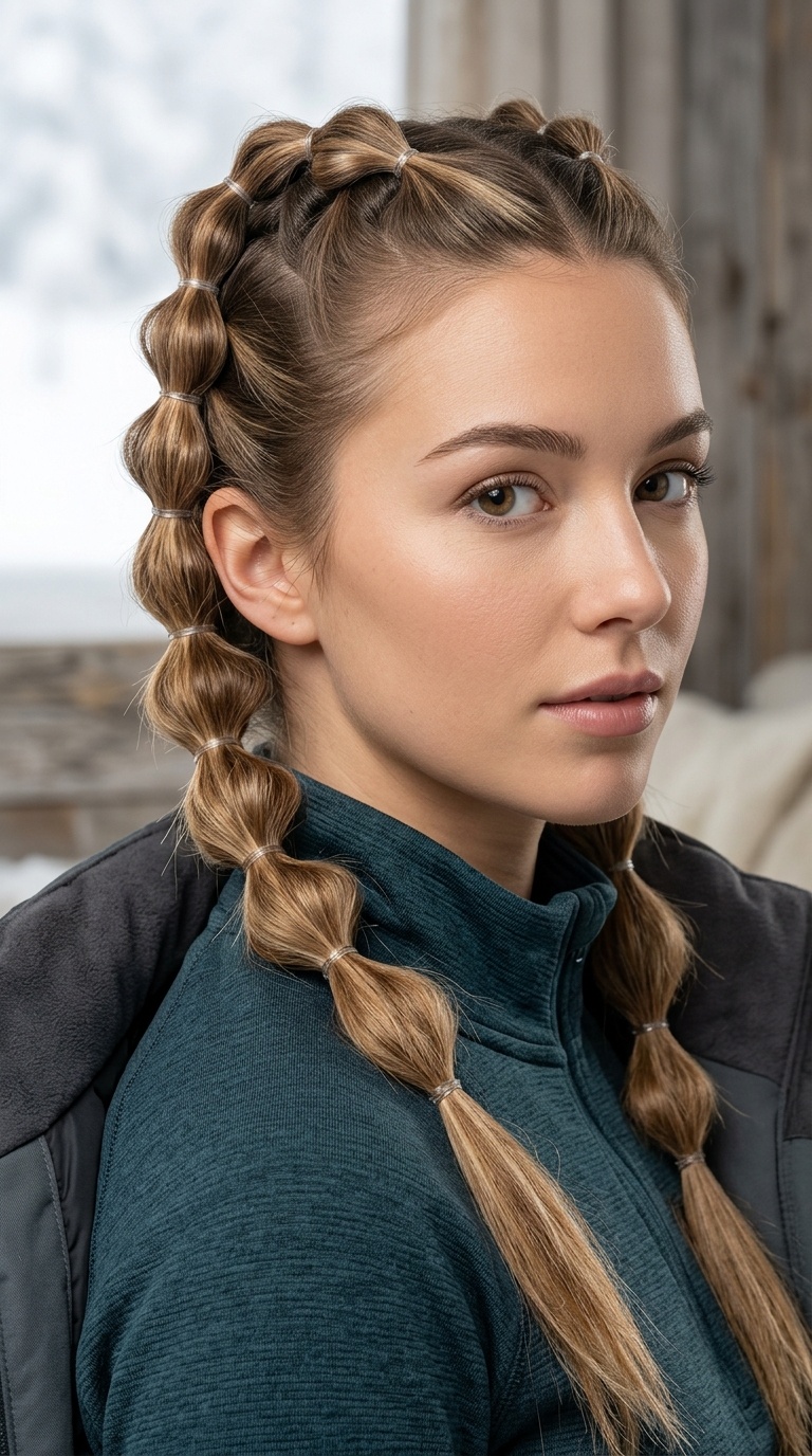 Triple-Sectioned Bubble Braids