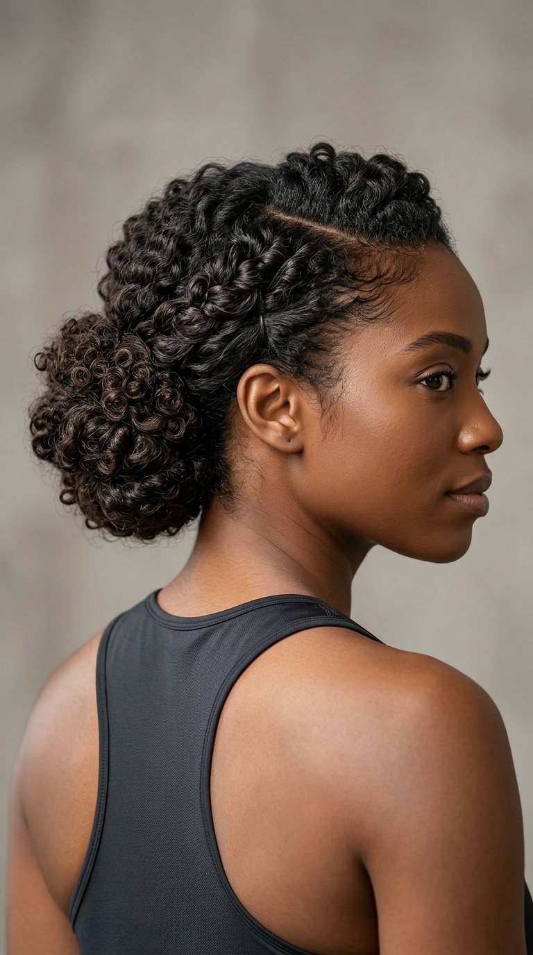 Triple-Tiered Low Bun