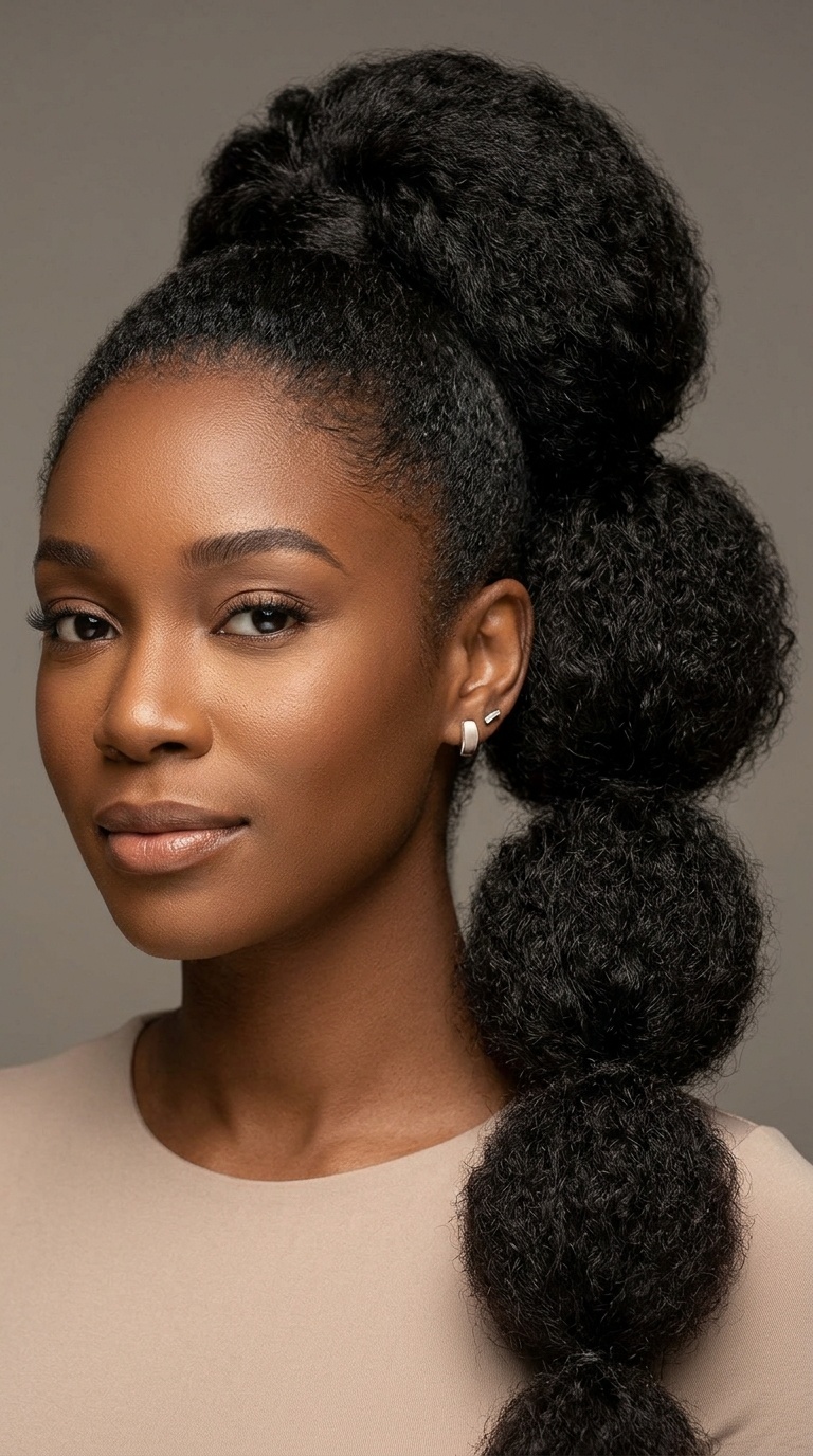 Triple-Tiered Ponytail