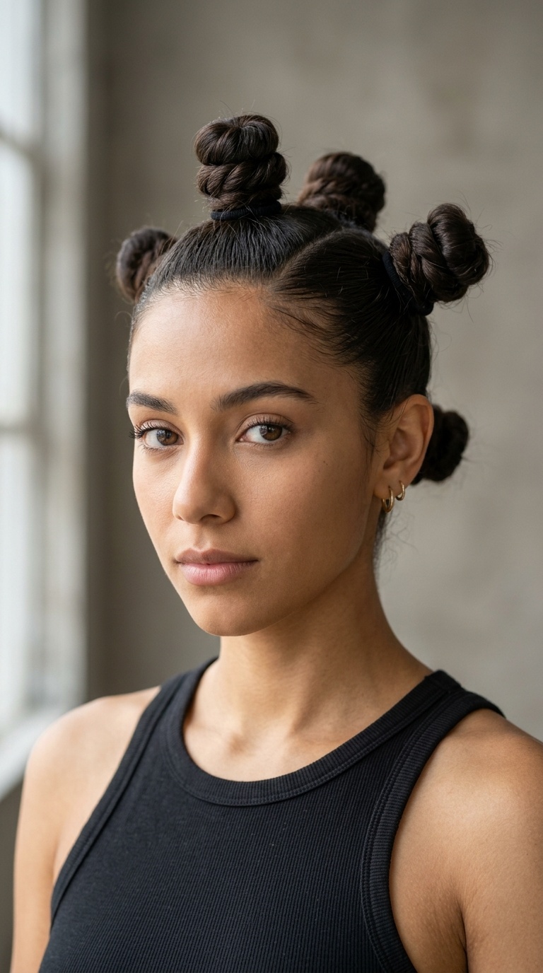 Triple Top Knots