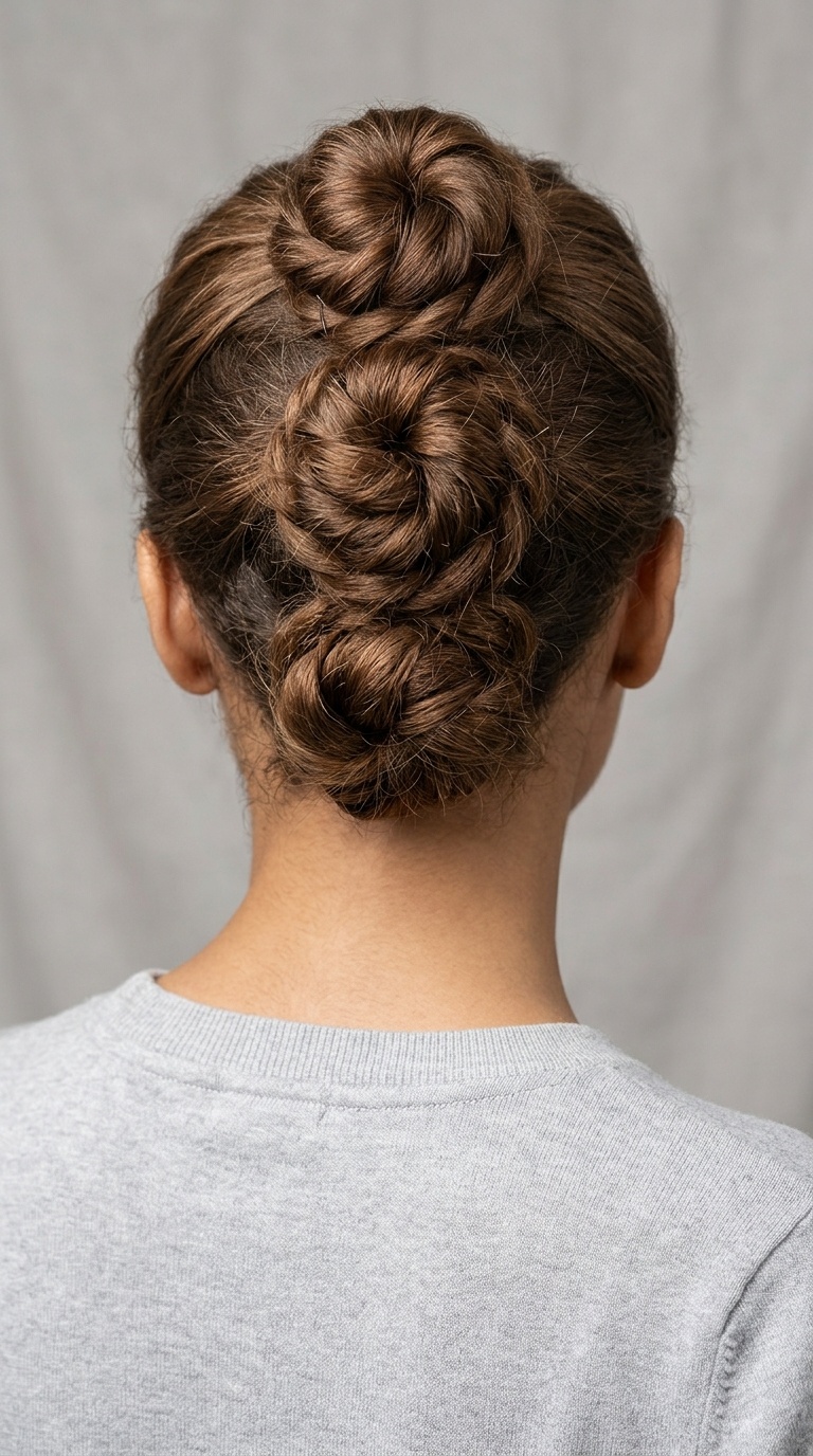 Triple Twisted Buns
