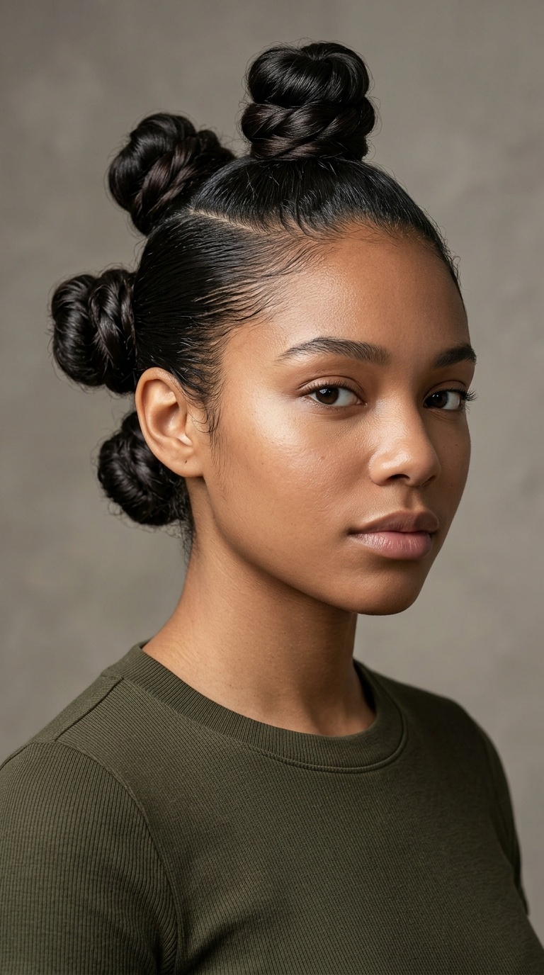 Triple Twisted Buns