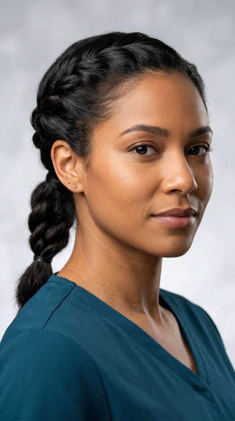 Triple Twisted Ponytail