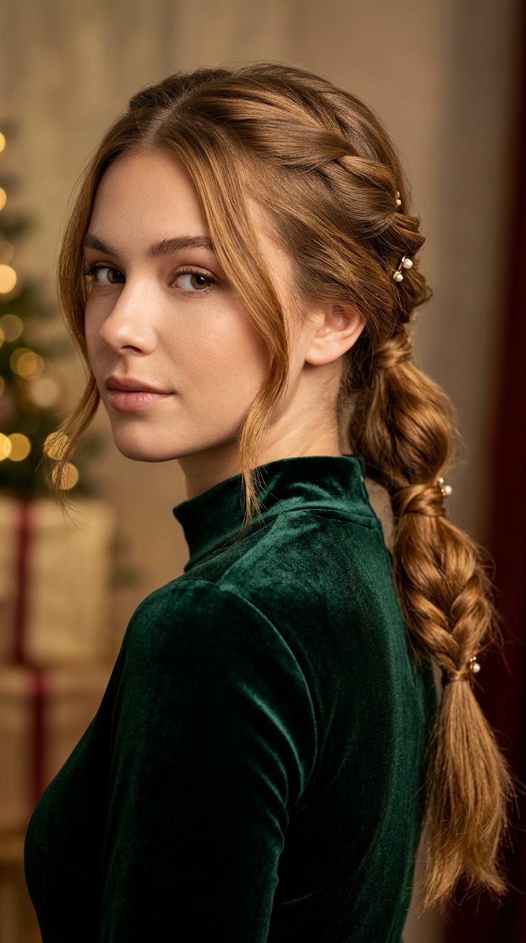 Triple Twisted Ponytail