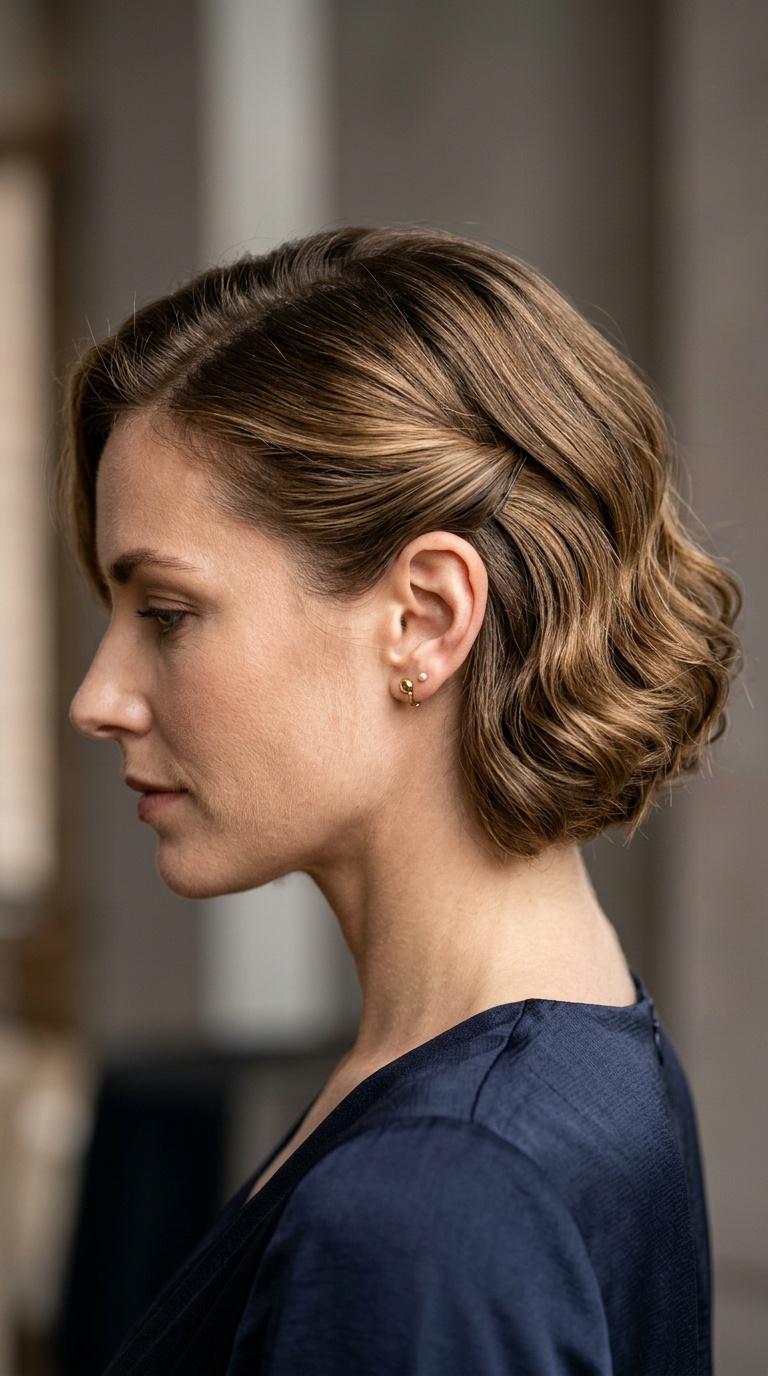 Tucked-Back Ear Detail