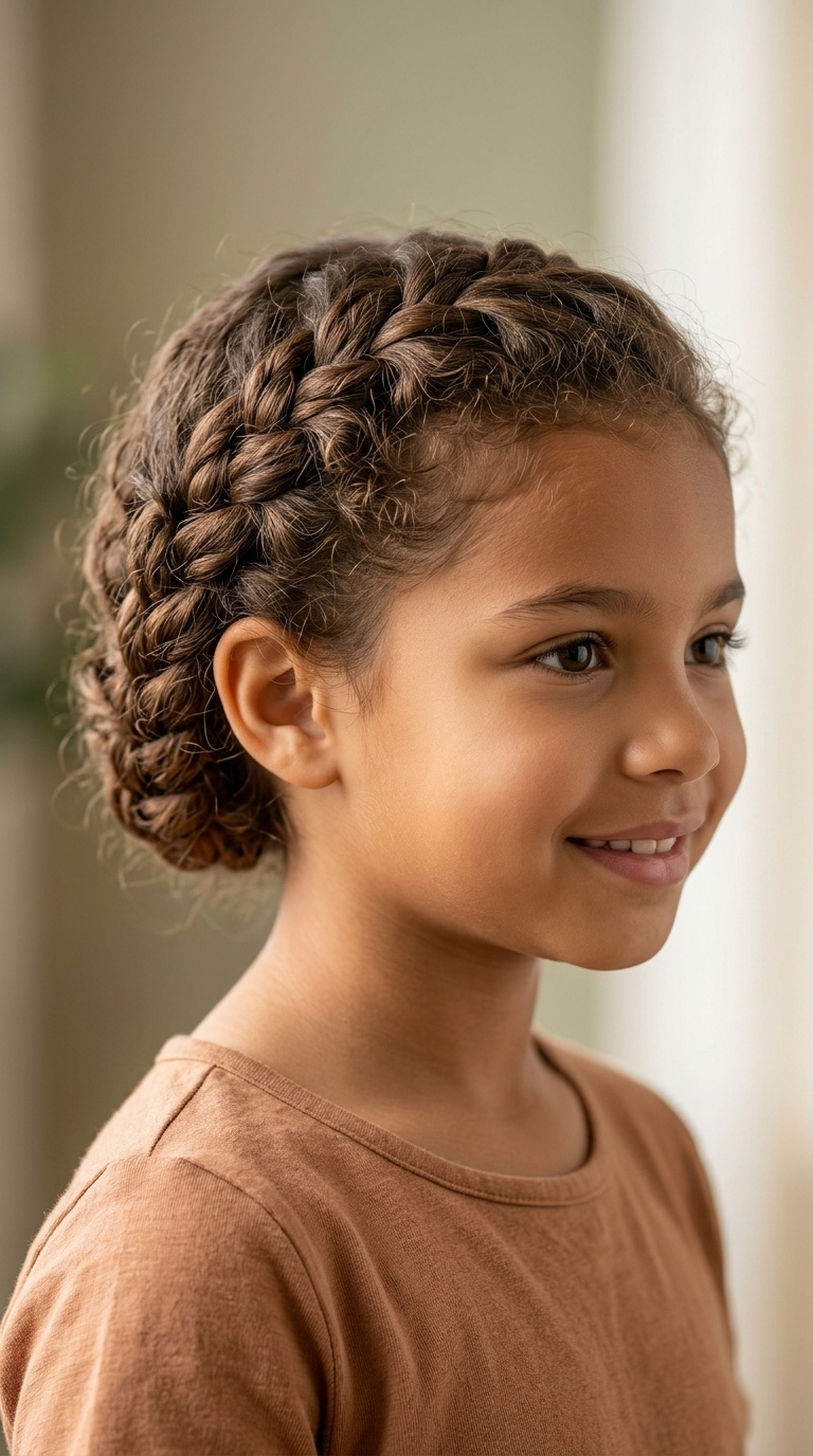 Tucked-In French Braid