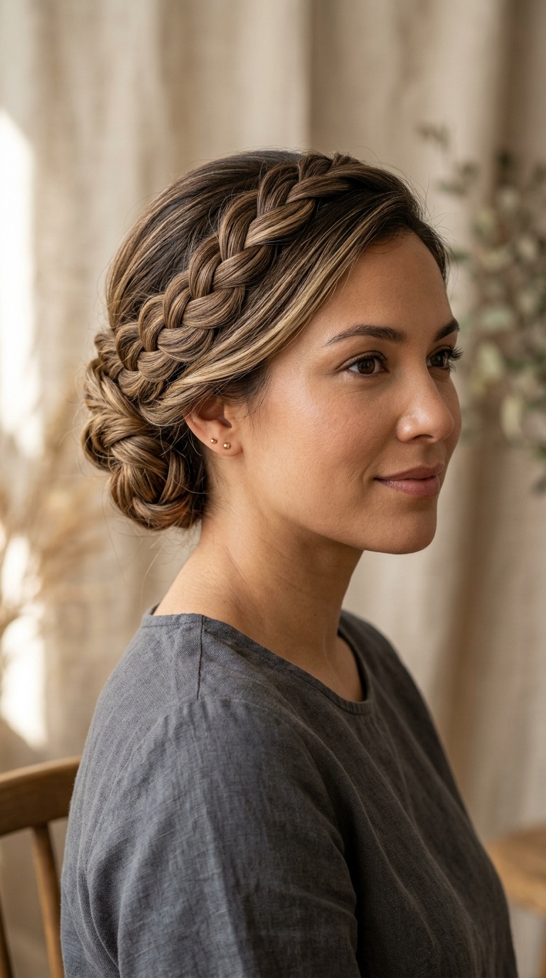 Tucked Infinity Updo