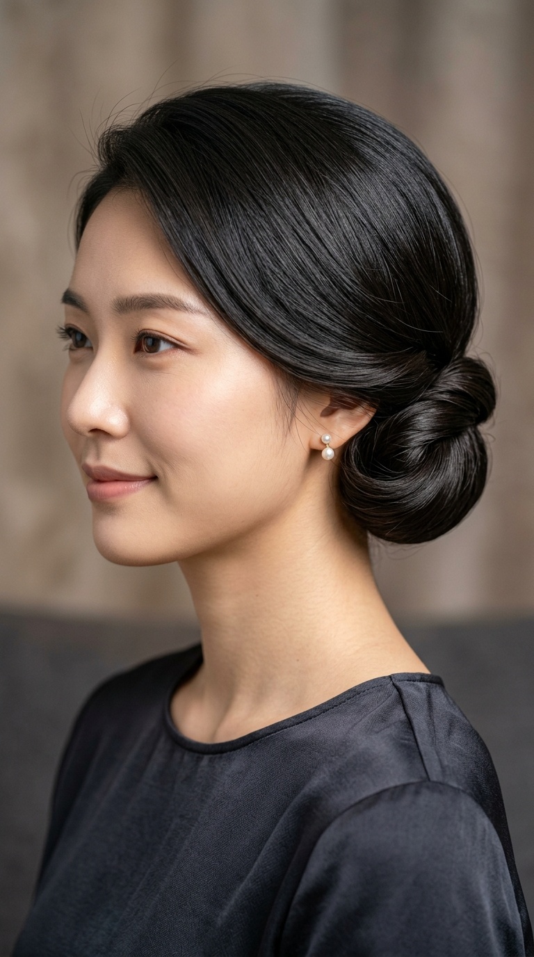 Tucked-Under Chignon