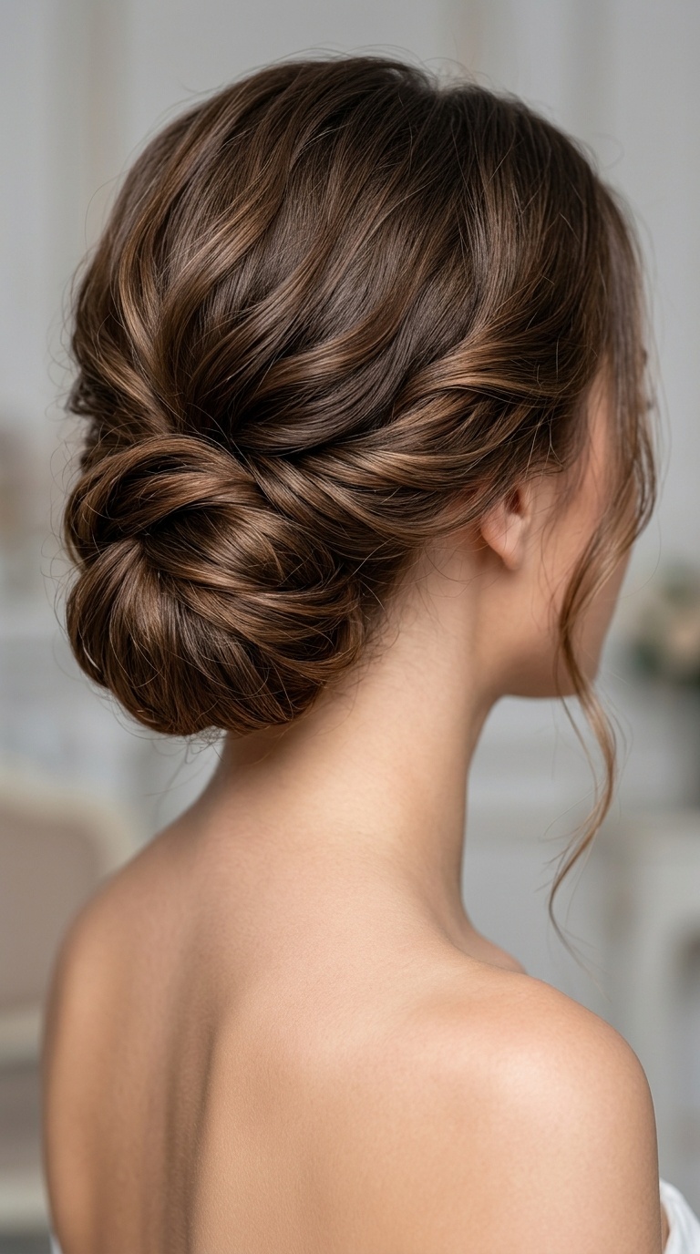 Tucked-Under Low Bun