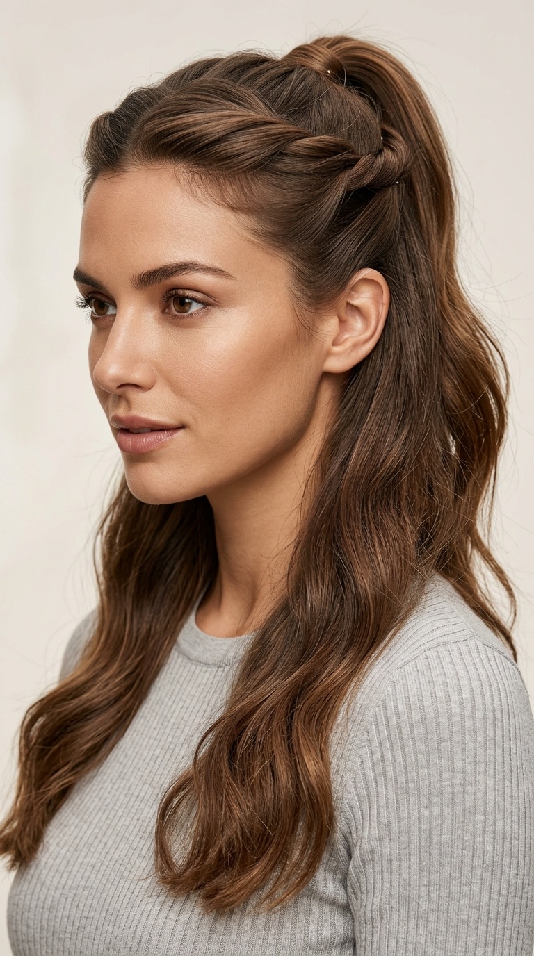 Twist-Back Half-Pony