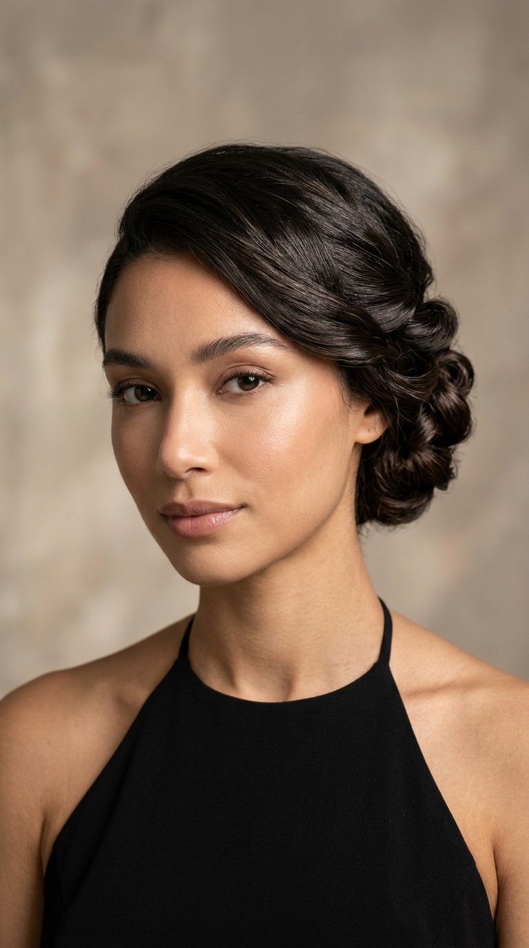 Twisted Chignon Updo