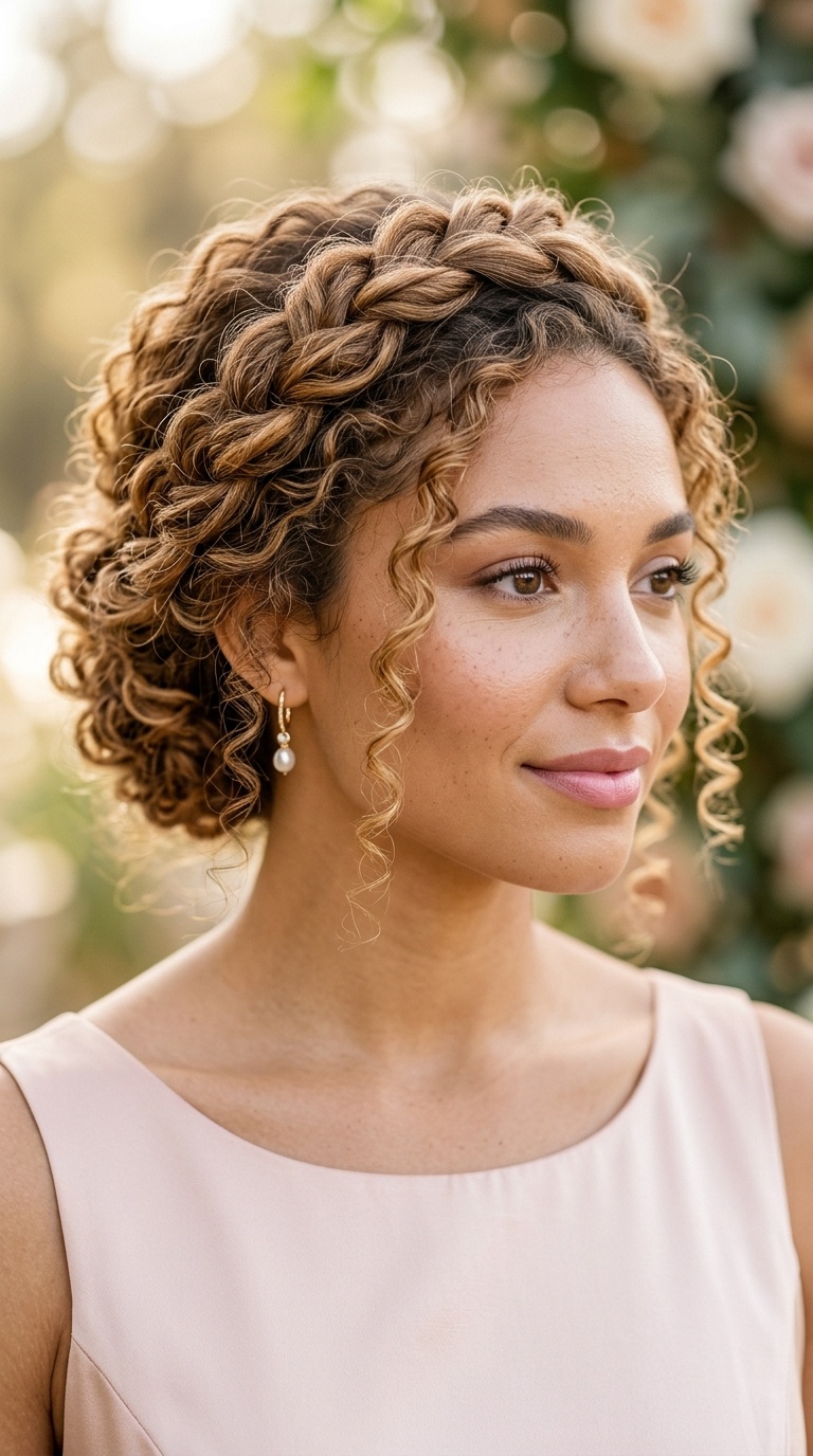 Twisted Crown with Natural Texture