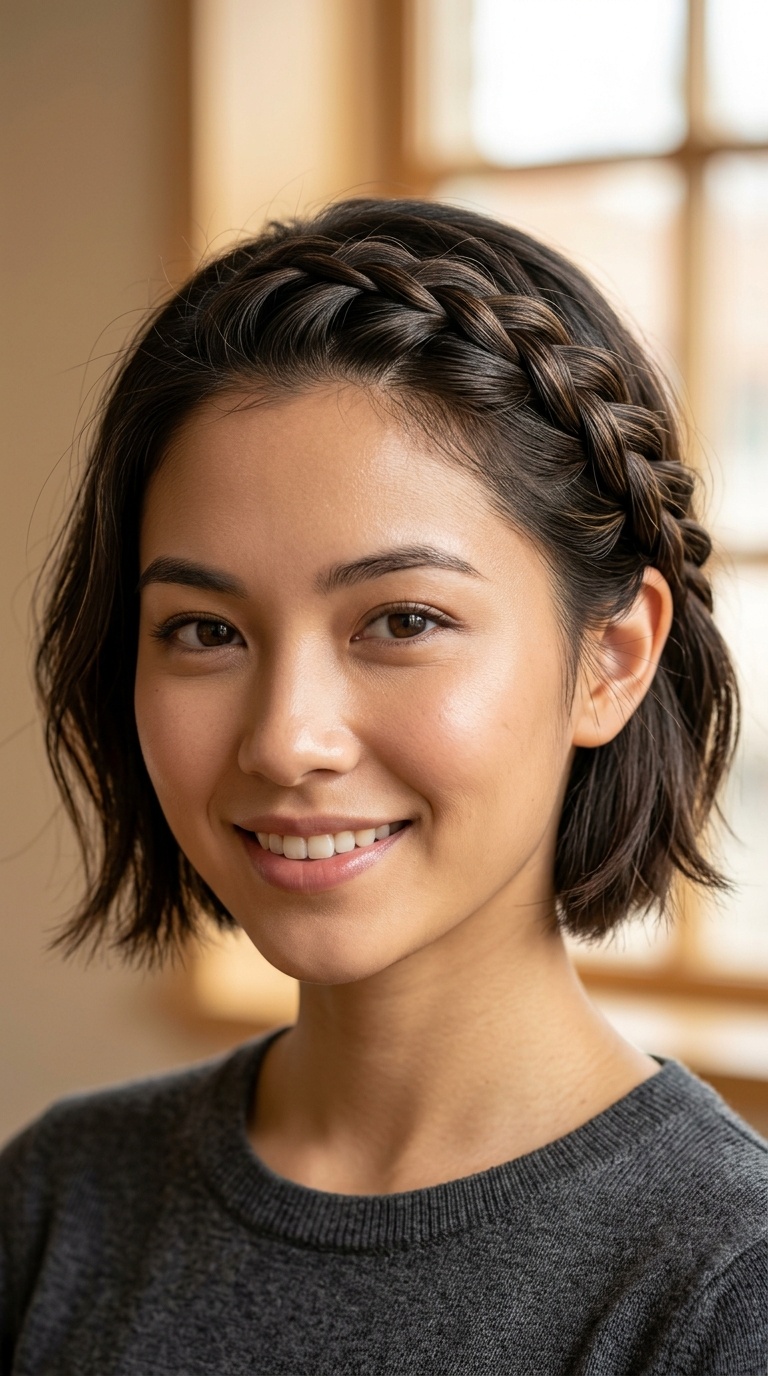 Twisted Front Rope Braid
