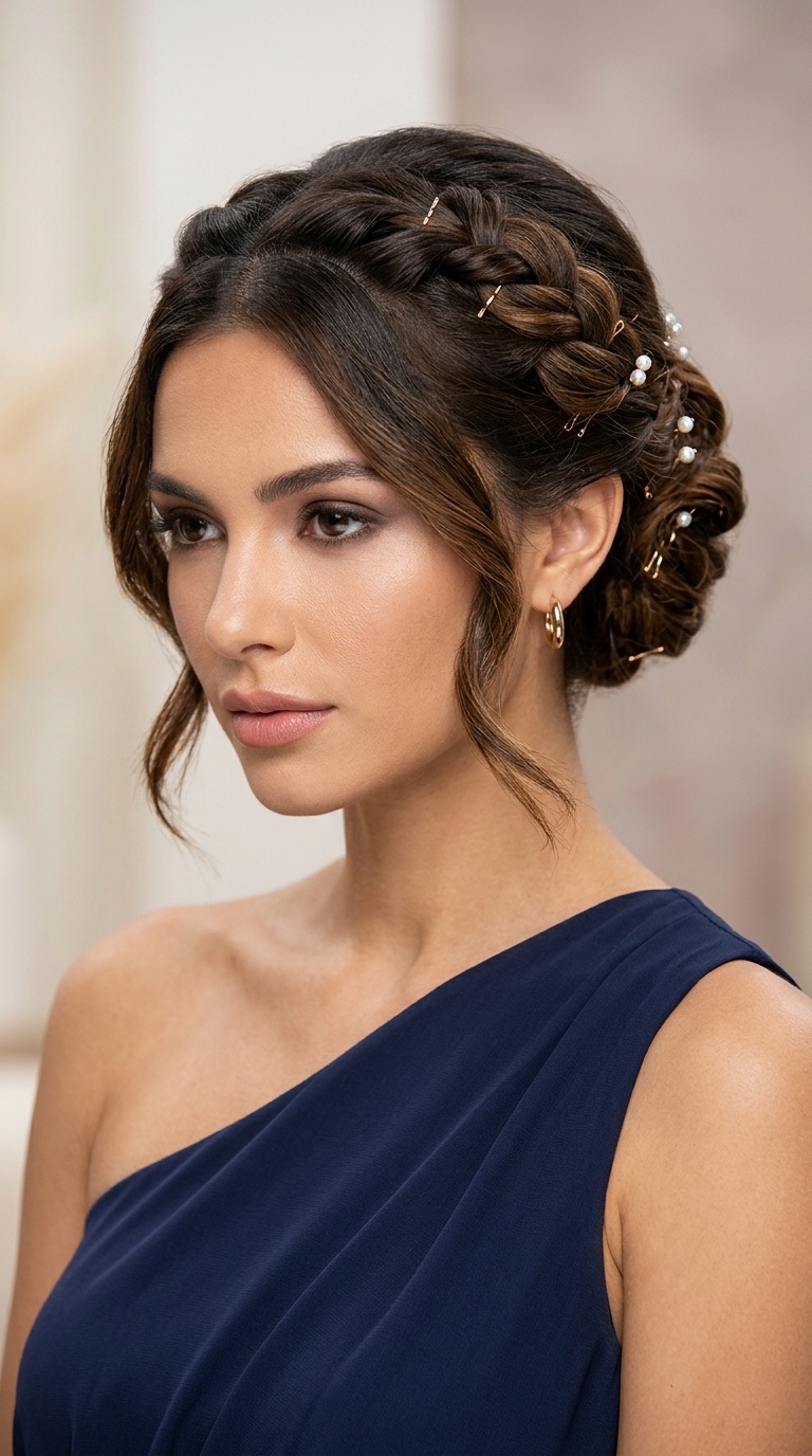Twisted Greek Goddess Bun