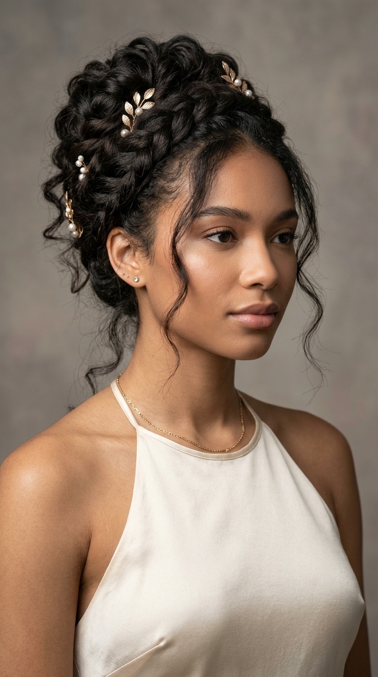 Twisted Greek Goddess Updo