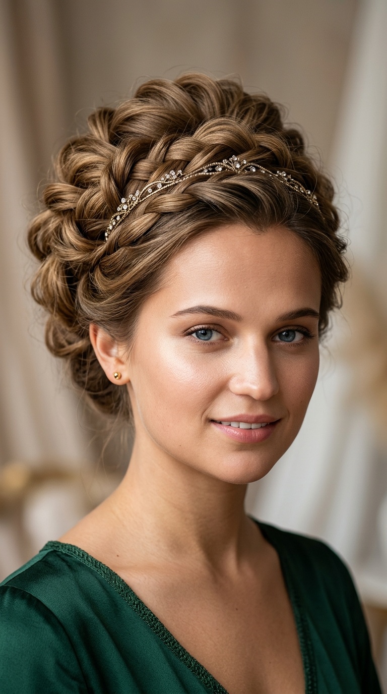 Twisted Greek Goddess Updo