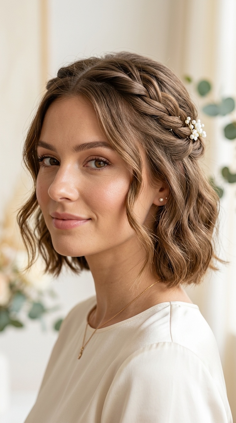 Twisted Half-Up Crown