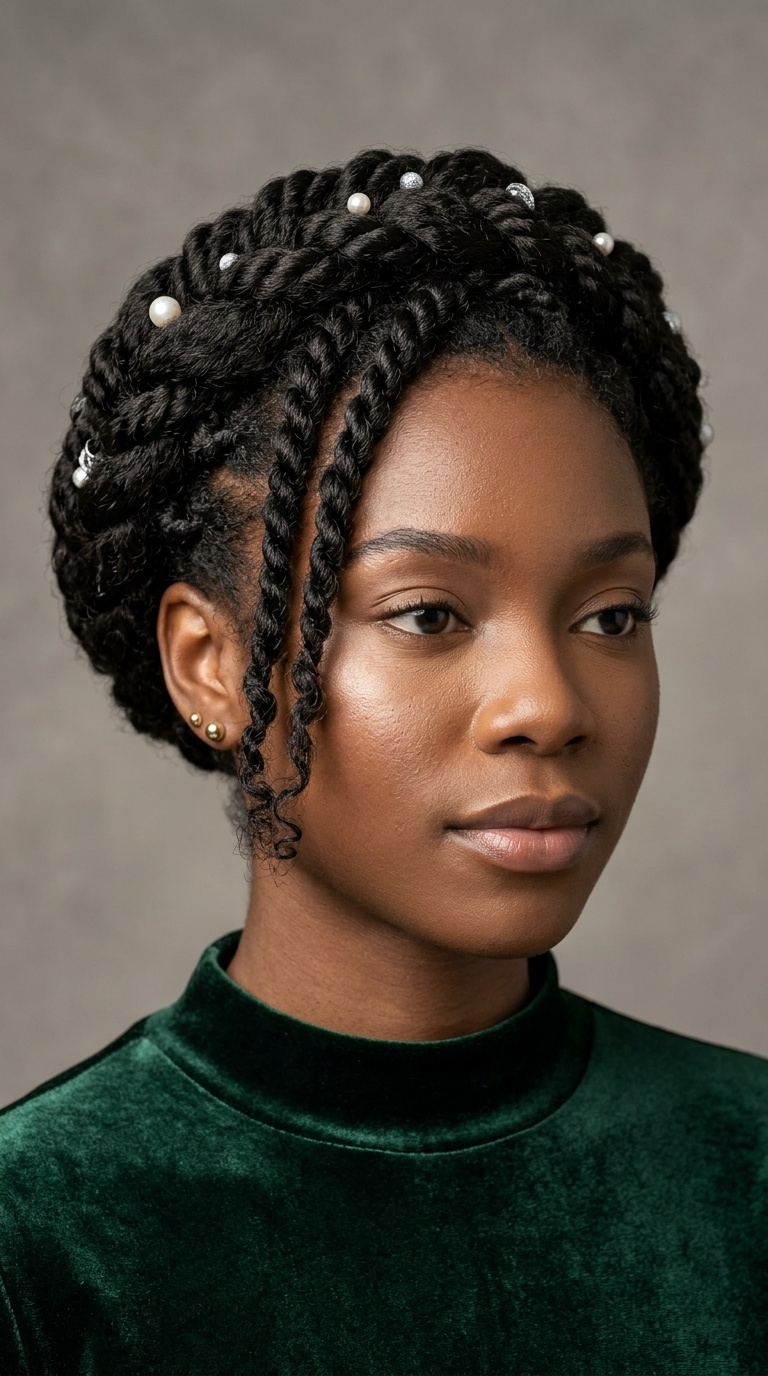 Twisted Halo Braid