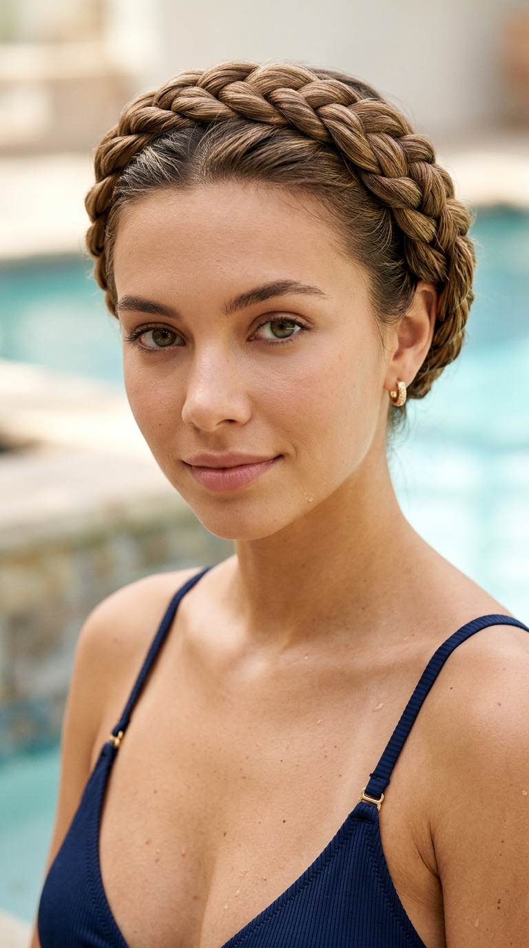 Twisted Halo Braid