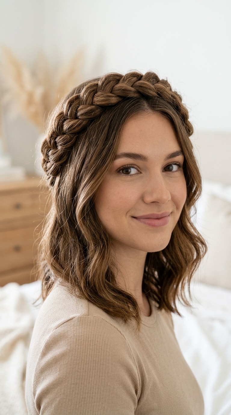 Twisted Halo Braid