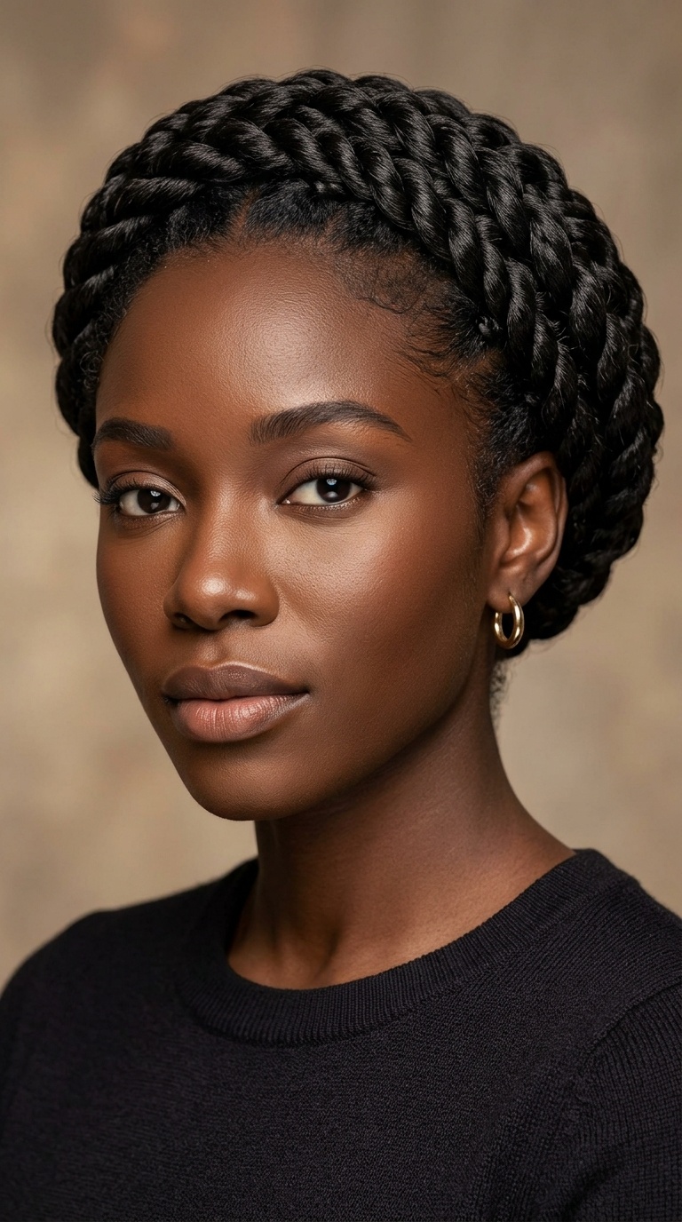 Twisted Halo Braid
