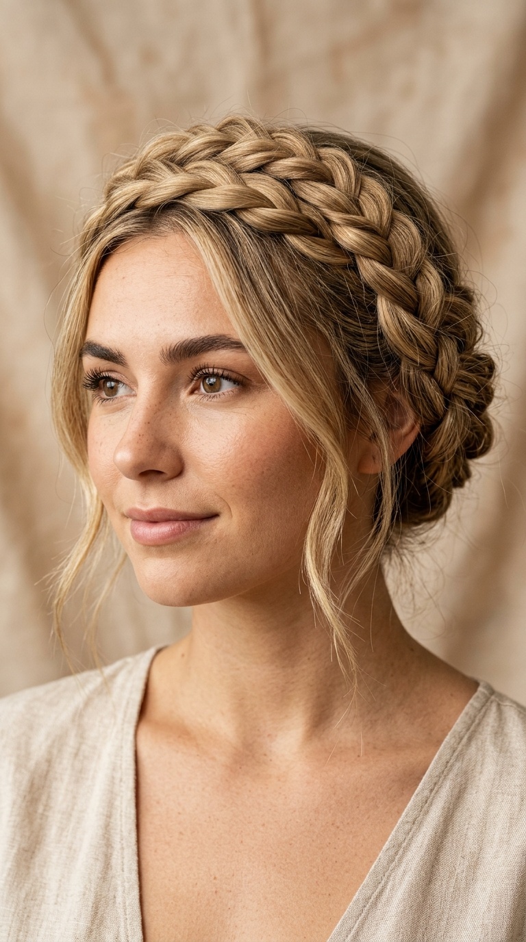 Twisted Halo Braid