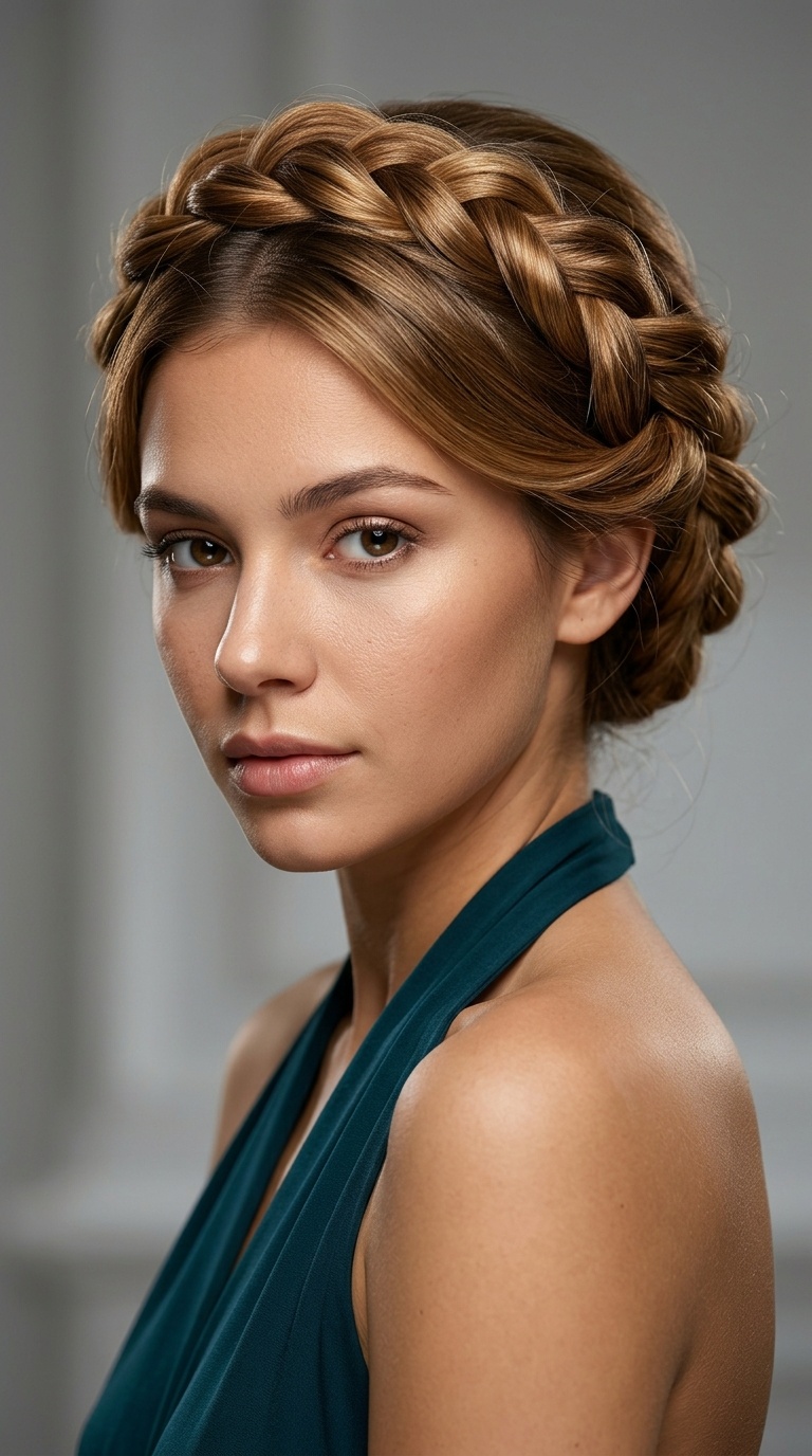 Twisted Halo Updo