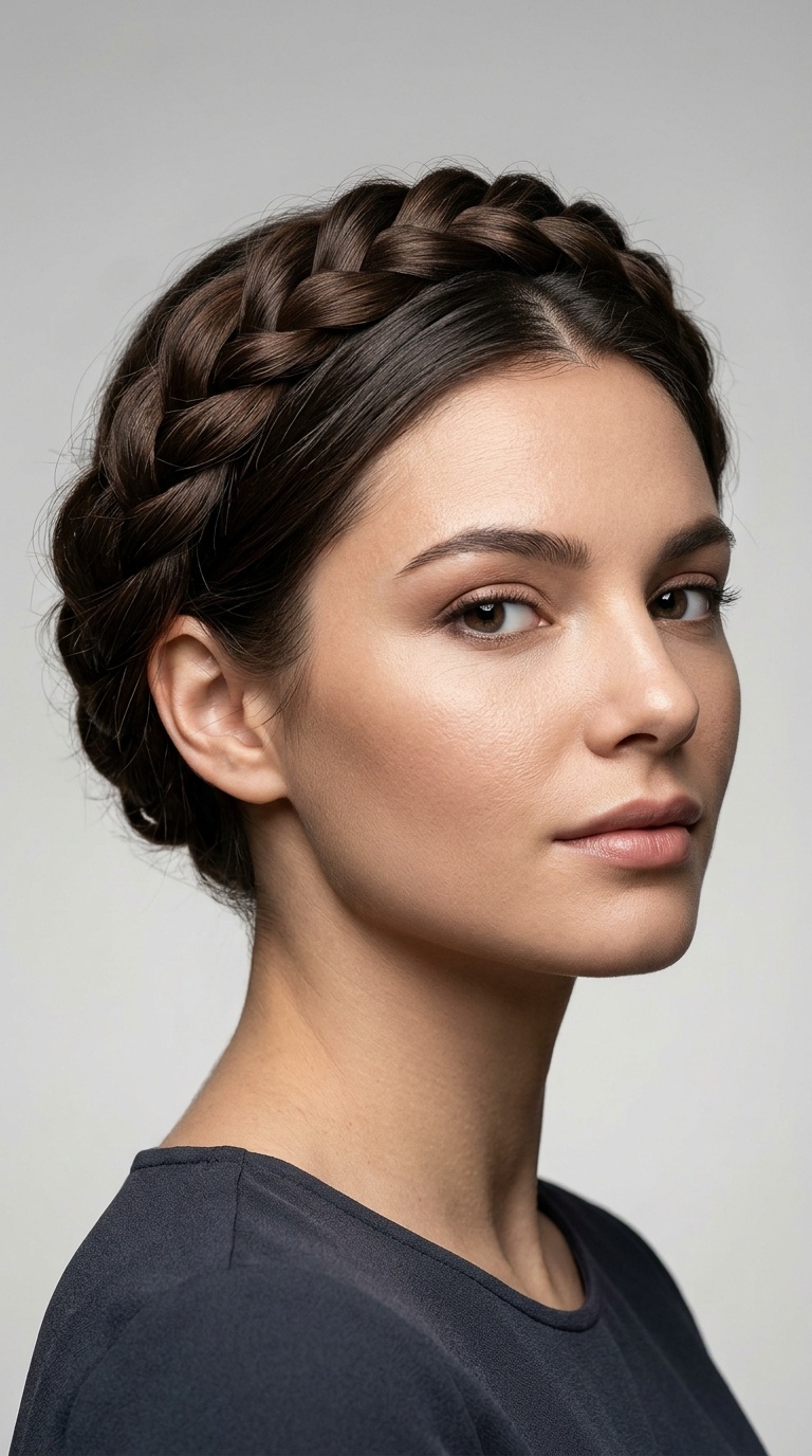 Twisted Halo Updo