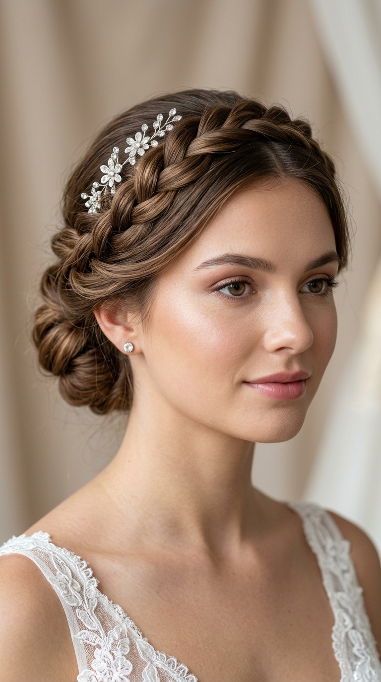 Twisted Halo Updo