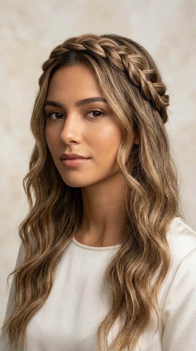 Twisted Halo with Beachy Waves