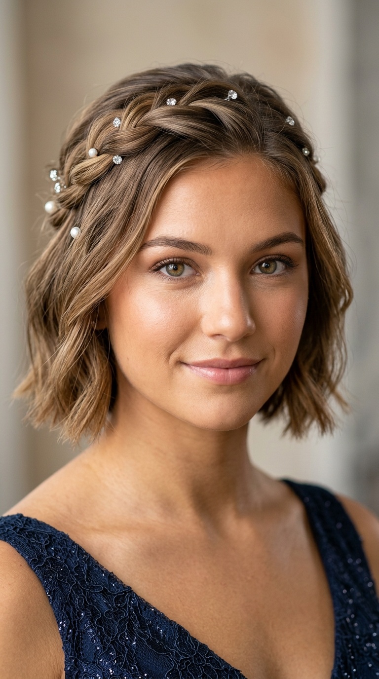 Twisted Halo with Delicate Pins