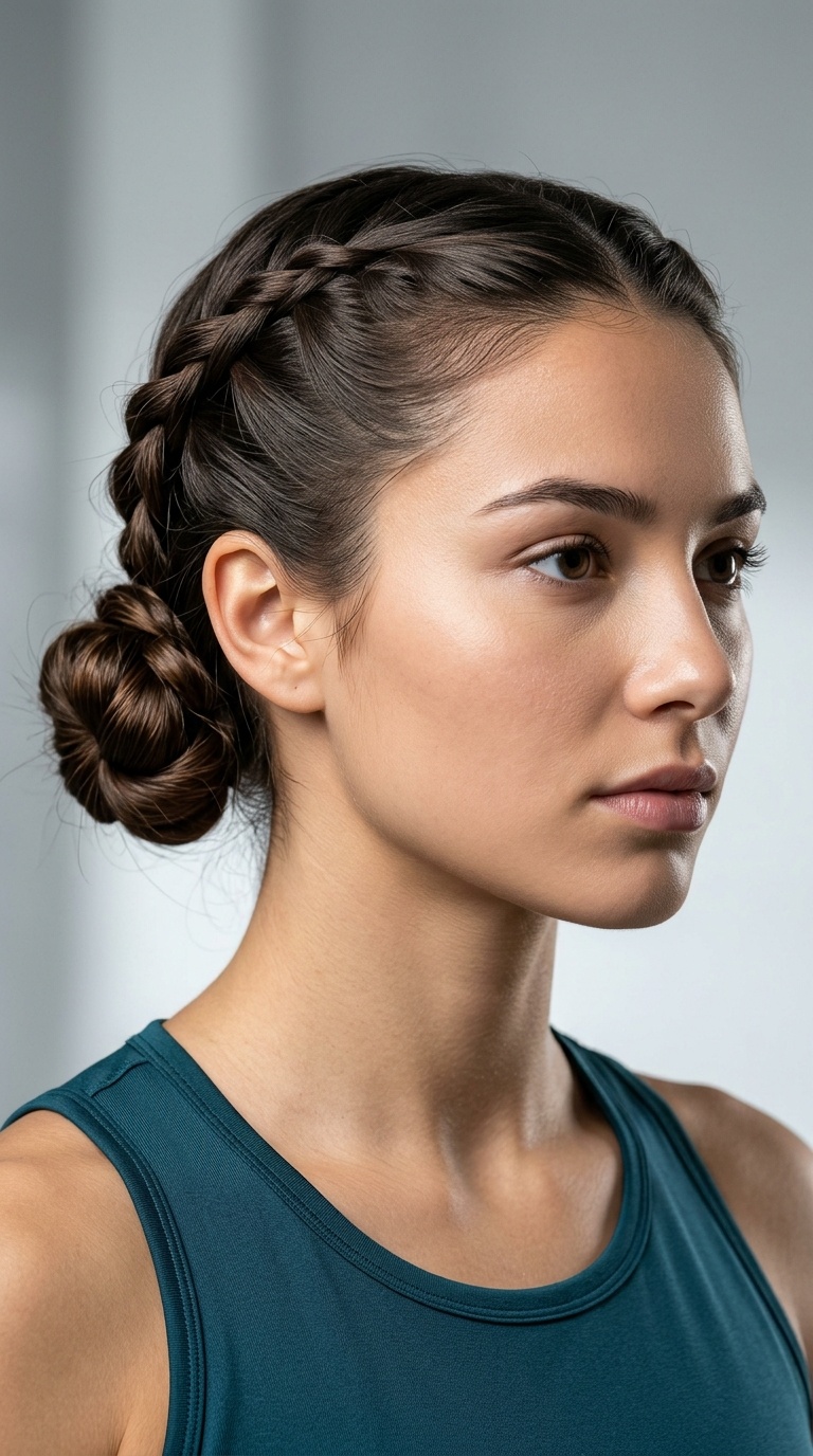Twisted Low Buns