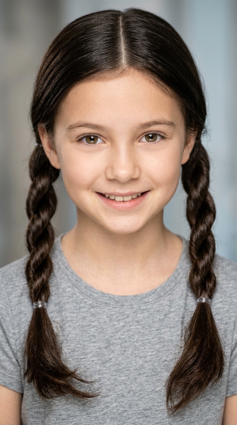 Twisted Low Pigtails