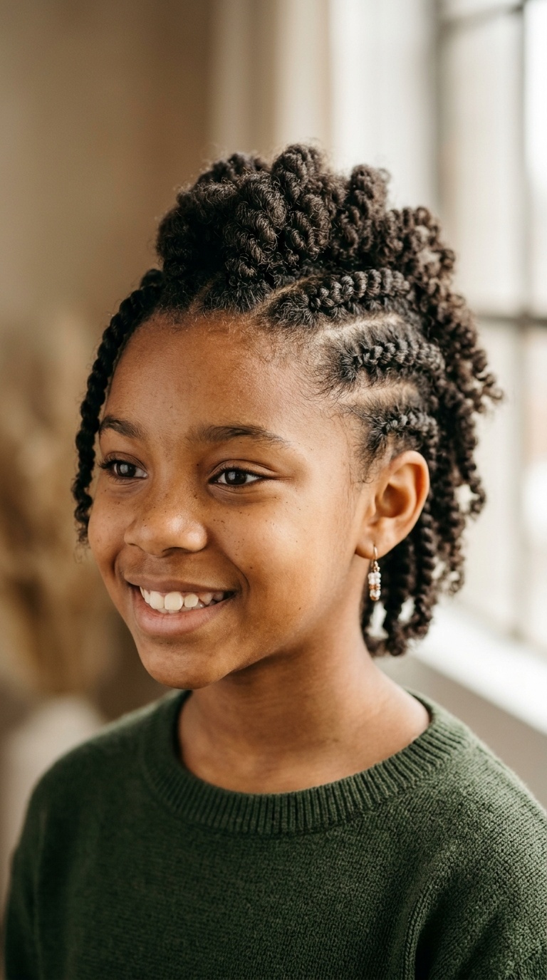 Twisted Mohawk (Frohawk)