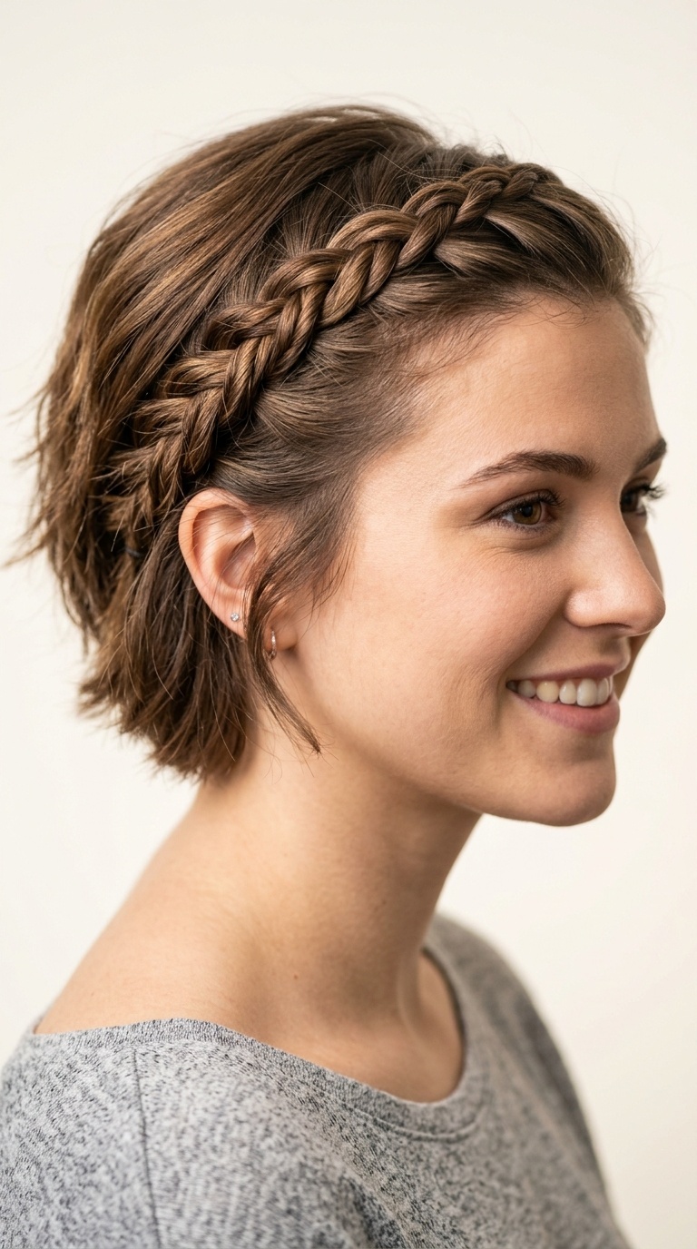 Twisted Rope Braid Side